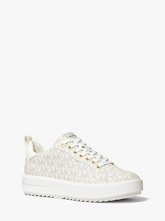 Emmett Signature Logo Sneaker michael kors emmett signature logo sneaker