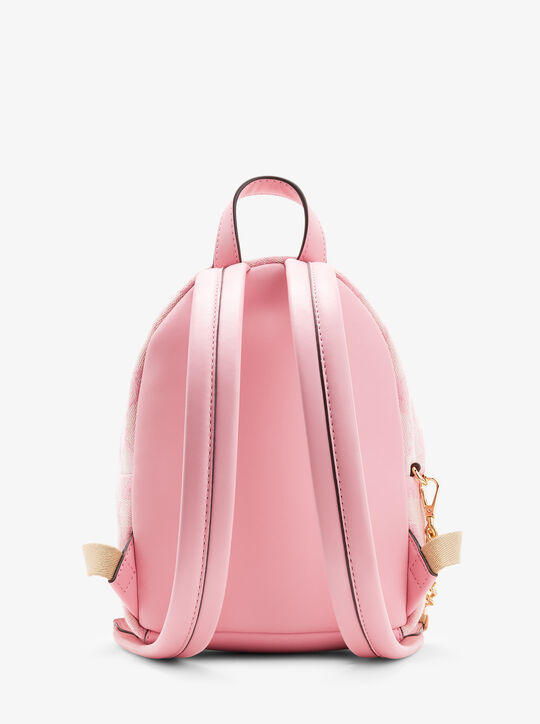 michael kors maisie extra small logo jacquard 2 in 1 backpack