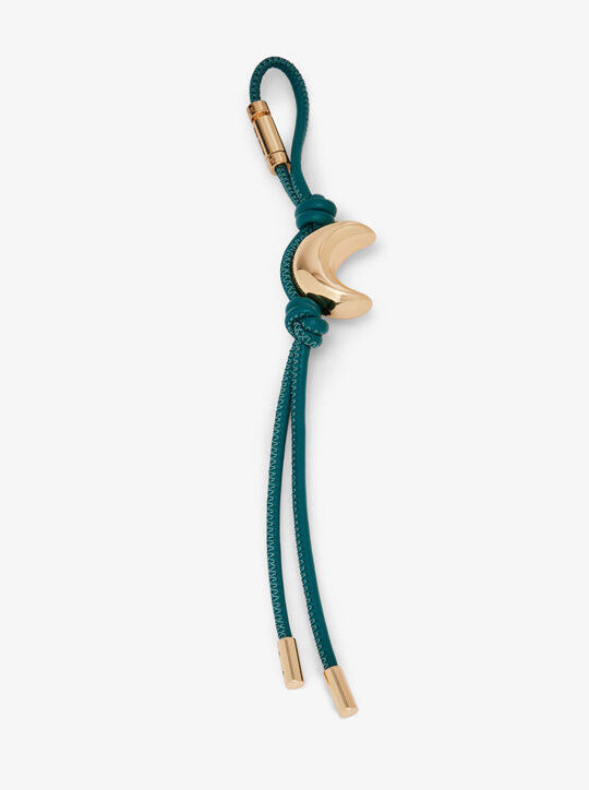 michael kors crescent moon bag charm