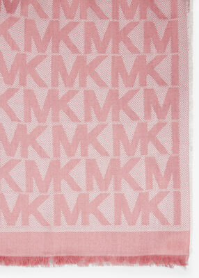 michael kors logo scarf