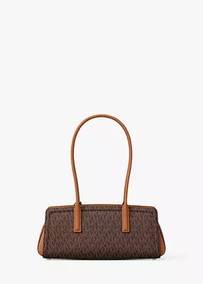michael kors laila small signature logo shoulder bag