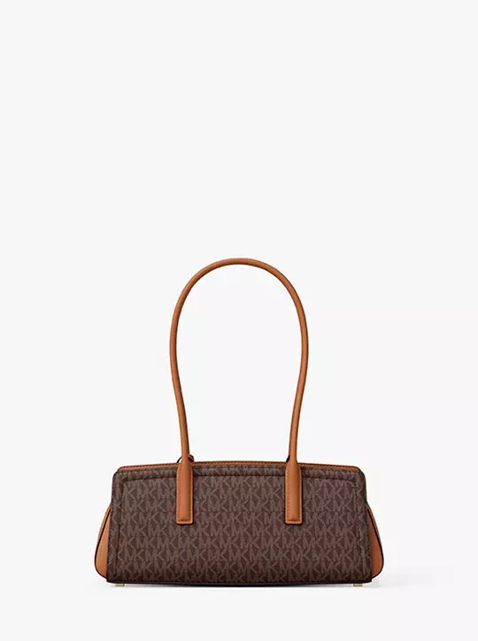 michael kors laila small signature logo shoulder bag