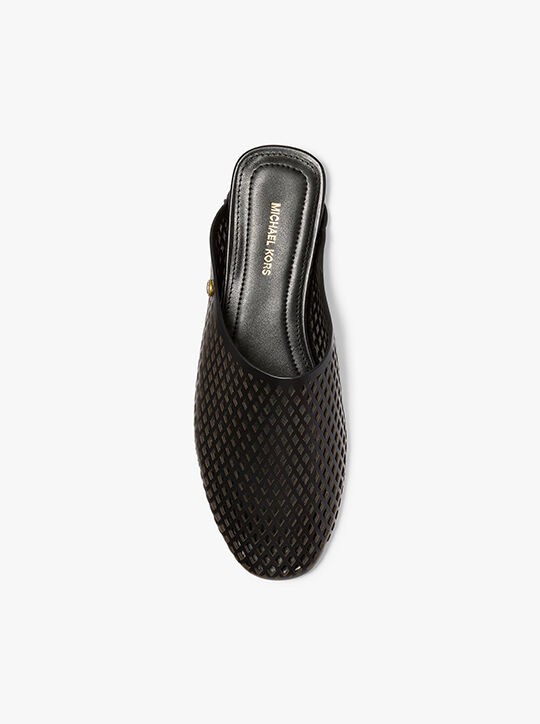 Cady Perforated Leather Mule michael kors cady perforated leather mule