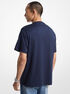 michael kors logo embossed cotton t shirt