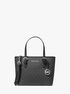 michael kors jet set travel extra small logo top zip tote bag