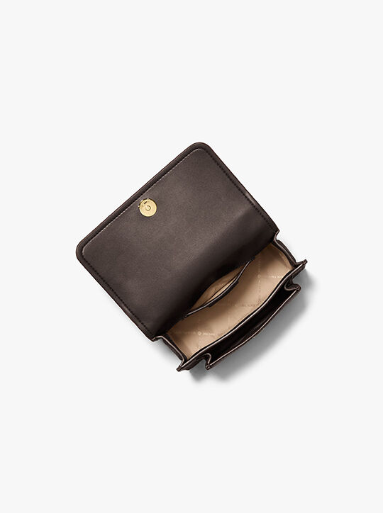 michael kors claire small pebbled leather convertible shoulder bag