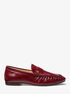 michael kors jennings crinkled leather loafer