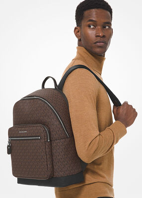 michael kors hudson logo backpack