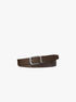 michael kors reversible signature logo and leather belt