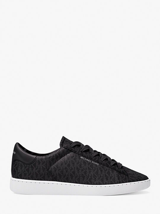 michael kors reign signature logo sneaker