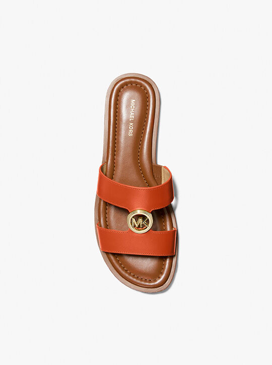 michael kors صندل إيرين الجلدي