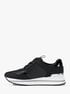 michael kors raina leather trainer
