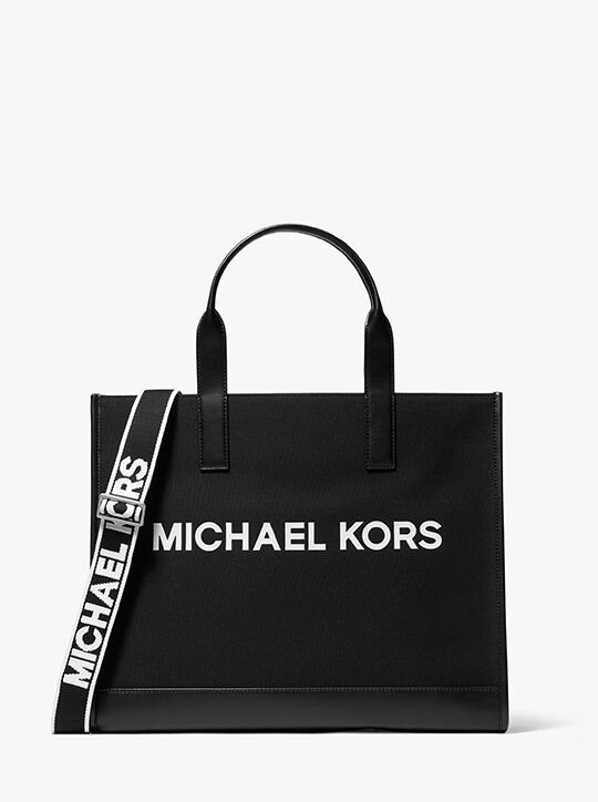 michael kors cooper canvas tote bag