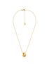 Logo and Cubic Zirconia Necklace michael kors logo and cubic zirconia necklace