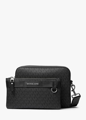 michael kors hudson 2 in 1 logo crossbody bag