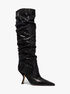 michael kors luna sequined boot
