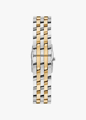 michael kors ساعة مايكرو جورجي ثنائية اللون