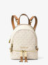 michael kors rhea mini logo backpack