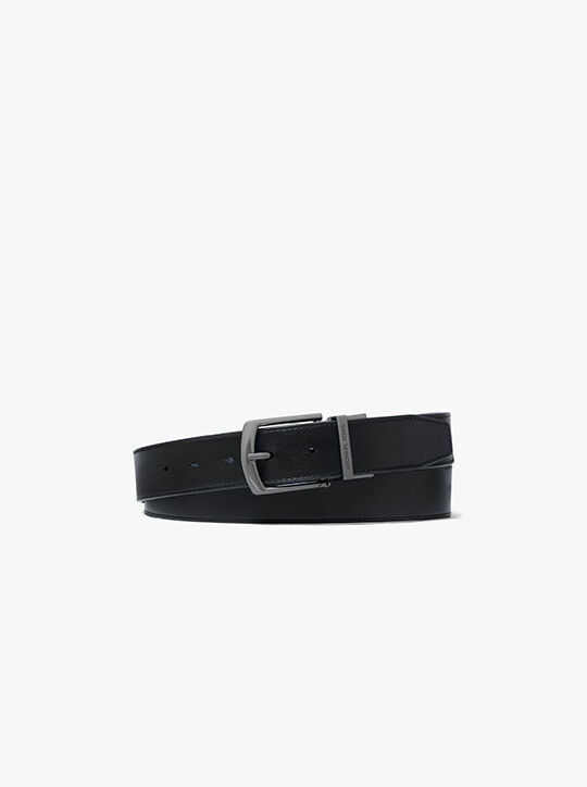 michael kors signature logo wallet and belt gift set