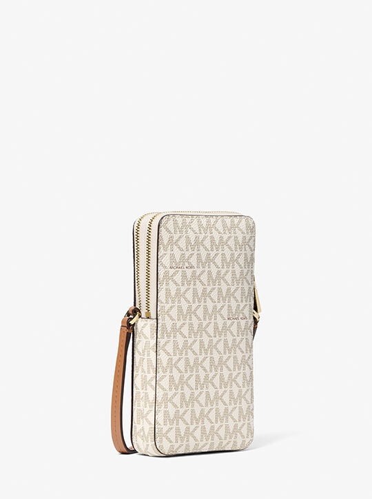 Jet Set Small Signature Logo Smartphone Crossbody Bag michael kors jet set small signature logo smartphone crossbody bag