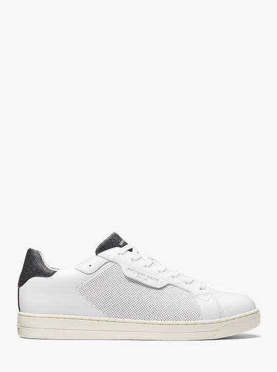 michael kors keating leather sneaker