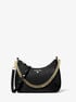 michael kors jet set medium nylon gabardine crossbody bag