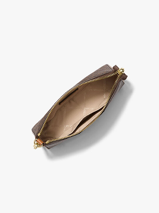 Jet Set Medium Signature Logo Pochette michael kors jet set medium signature logo pochette