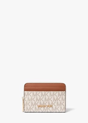 michael kors حافظة بطاقات جيت سيت صغيرة بسحاب
