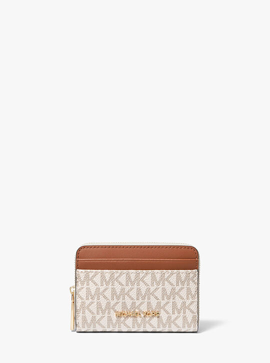 michael kors حافظة بطاقات جيت سيت صغيرة بسحاب