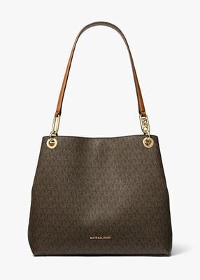 michael kors حقيبة تسوق كبيرة بشعار كينسينغتون المميز