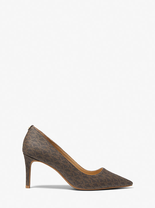michael kors alina flex logo pump