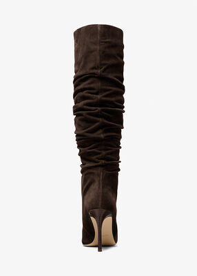 michael kors dawn leather boot