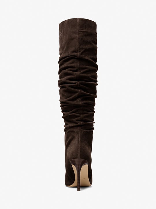 Dawn Leather Boot michael kors dawn leather boot