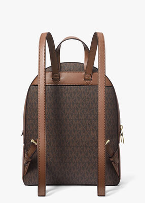 michael kors jaycee medium logo backpack