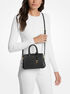 michael kors حقيبة ليلى الجلدية الصغيرة جدًا