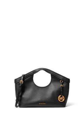 michael kors haddie leather tote bag