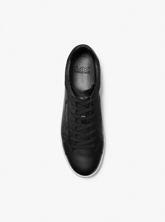 Keating Empire Signature Logo and Leather Sneaker