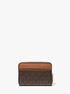 Jet Set Small Signature Logo Zip-Around Card Case michael kors jet set small signature logo zip around card case
