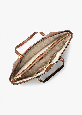 michael kors حقيبة تيمبل كبيرة من الجلد المحبب