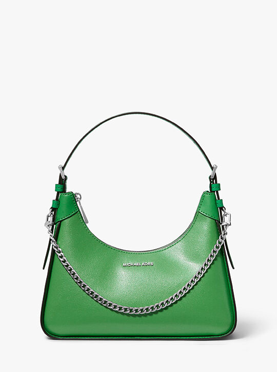 michael kors wilma medium leather shoulder bag