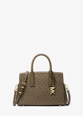 michael kors حقيبة ليلى الصغيرة بشعار الماركة