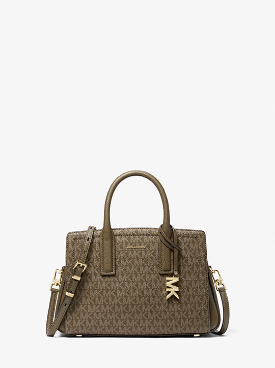 michael kors حقيبة ليلى الصغيرة بشعار الماركة