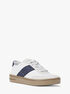 Kaycee Signature Logo Stripe Sneaker michael kors kaycee signature logo stripe sneaker