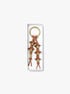 Embellished Floral Bag Charm michael kors embellished floral bag charm