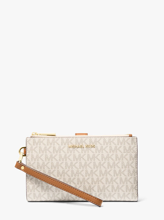 michael kors adele logo smartphone wallet