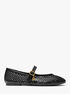Nellie Flex Laser-Cut Leather Flat michael kors nellie flex laser cut leather flat