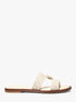 michael kors erin signature logo sandal
