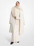 michael kors wool melton and mohair double breasted coat