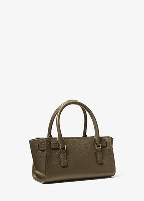 michael kors hamilton moderne extra small leather crossbody bag