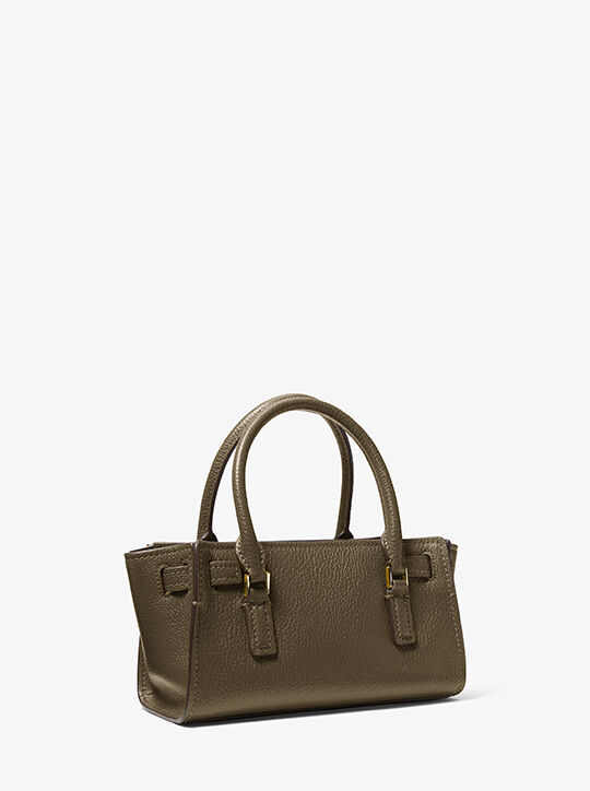 michael kors hamilton moderne extra small leather crossbody bag